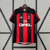 AC Milan 01/02 Home Football kit - Footyb
